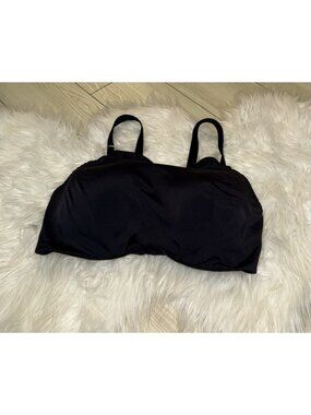 Soma Cami Bra Lined Underwire Convertible Strap Womens 36DD Black